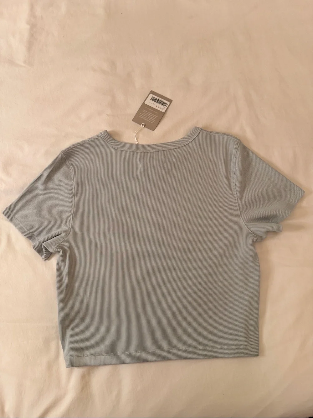 4 for $15✨ Everlane 90s Rib Tee - sky NWT